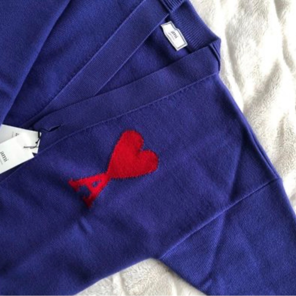 Ami Cardigan in Purple Size M